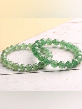 2 Beaded Stretch Quartz Bracelet